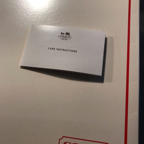 New York holiday limited edition Coach bag with wristlet and box. Used twice. - Picture 7 of 8